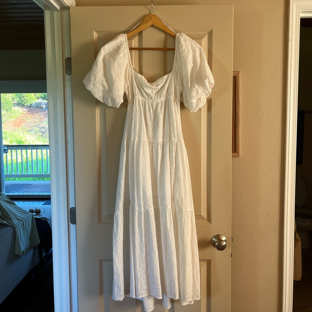 MINKPINK Luna Smock Maxi Dress size small